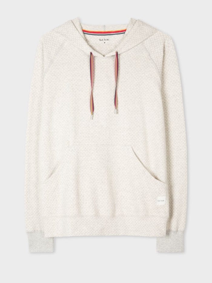 Paul Smith Tops Paul Smith Pale Grey Polka Dot Cotton Hoodie W1A-104G-HU1021.70 izzi-of-baslow