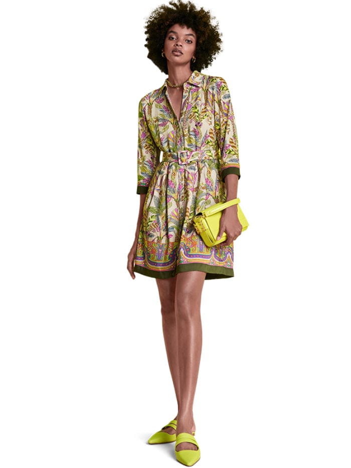 Riani Dresses Riani Coachella Print Mini Dress 336230-4094 184 izzi-of-baslow