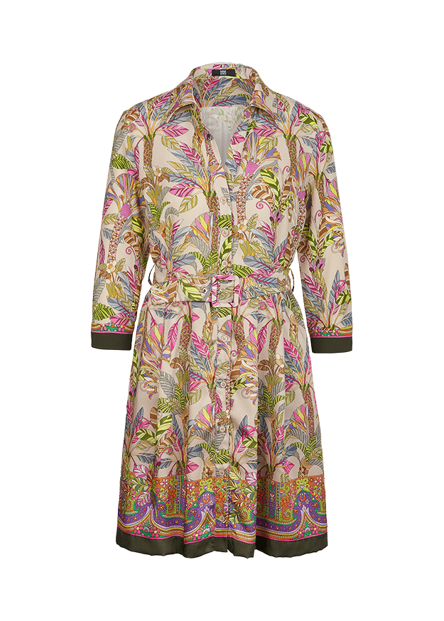 Riani Dresses Riani Coachella Print Mini Dress 336230-4094 184 izzi-of-baslow