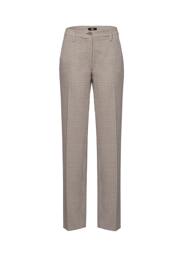 Riani Trousers Riani Checked Trouser 803820-3807 653 izzi-of-baslow