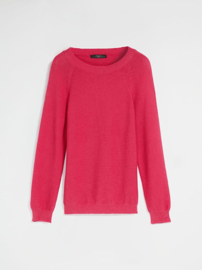 Weekend By Max Mara Knitwear Weekend By Max Mara CASERTA Fuchsia Sweater 536111276 012 izzi-of-baslow