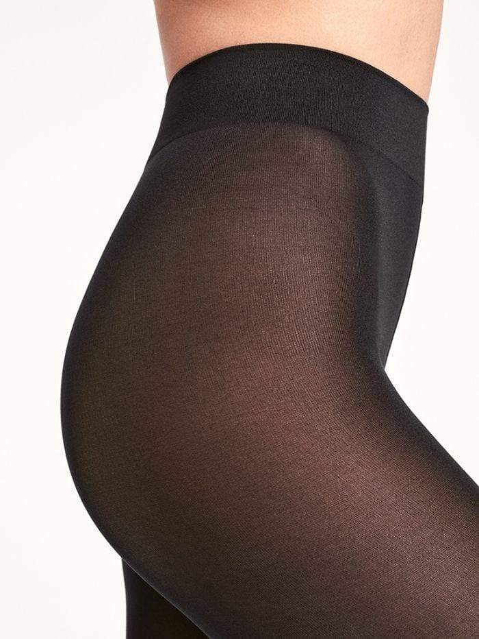 Wolford T Velvet De Luxe 66 Tights Black 18207 7005 Izzi of Baslow